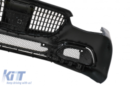 Kit carrozzeria di conversione per Mercedes S W223 Limousine 20+ Paraurti M-Look nero-image-6097656