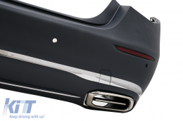 Kit carrozzeria di conversione per Mercedes S W223 Limousine 20+ Paraurti M-Look nero-image-6097662