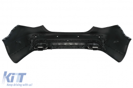 Kit carrozzeria di conversione per Mercedes S W223 Limousine 20+ Paraurti M-Look nero-image-6097664