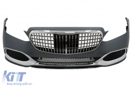 Kit Carrozzeria Paraurti Griglia per Mercedes Classe E W212 Facelift 2013-2016 Scarico-image-6097605