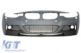 Kit Carrozzeria Paraurti per BMW 5 F30 11+ M Sport Look Diffusore Uscita Singola-image-6009617