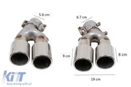 Kit carrozzeria Paraurti per BMW Serie 5 G30 17-19 Luci Griglia M5 LCI Design 2020-image-6103777