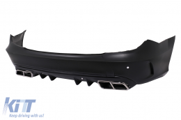 Kit carrozzeria Paraurti per Mercedes Classe C W204 07-15 Conversione al W205 C63 Design-image-6103445