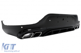 Kit carrozzeria Paraurti per Mercedes GLC Coupe Facelift C253 Sport Line 20+ GLC63 Design Griglia Suggerimenti-image-6096689