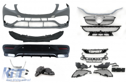 Kit Carrozzeria Paraurti per Mercedes GLE Coupe C292 2015-2019 Sport Line Griglia-image-6006235