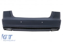 Kit carrozzeria per AUDI A6 C7 4G Berlina 11-2017 Conversione al design 2018 Paraurti Luci-image-6103167