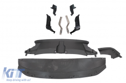 Kit carrozzeria per Audi A7 4G 10-14 Wide RS Look Parafanghi anteriori Paraurti Griglia-image-6104967