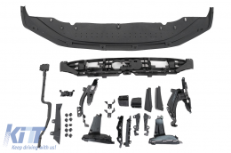 Kit carrozzeria per Audi A7 4K8 2018+ Wide RS Look Parafanghi anteriori Paraurti Griglia-image-6104788