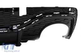 Kit carrozzeria per Audi Q8 SUV 2018+ RS Design Paraurti Griglia Consigli di scarico-image-6095576