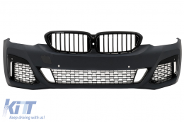 Kit carrozzeria per BMW 5 G30 Limousine 17-19 Minigonne paraurti M-Tech Look-image-6096254