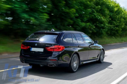 Kit carrozzeria per BMW 5 G31 Touring 2017-2019 M-Tech Look Minigonne Paraurti-image-6049487