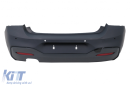 Kit Carrozzeria per BMW Serie 1 F20 LCI 2015-2018 Minigonne Laterali Paraurti M-Technik Look-image-6108431