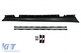 Kit carrozzeria per BMW Serie 3 E90 05-08 Paraurti Minigonne laterali M-Technik Design-image-6099785