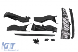 Kit carrozzeria per BMW Serie 3 E92 E93 LCI 10-14 Minigonne laterali Paraurti-image-6105232