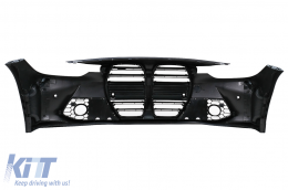 Kit carrozzeria per BMW Serie 3 F30 11-19 Upgrade G20 Look Scarico Paraurti-image-6104663