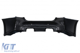 Kit carrozzeria per BMW Serie 3 F30 11-19 Upgrade G20 Look Scarico Paraurti-image-6104670