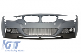 Kit carrozzeria per BMW Serie 3 F30 11-19 Paraurti minigonne LED Fanali M Look-image-6064849