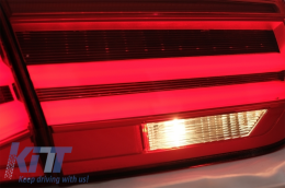 Kit carrozzeria per BMW Serie 3 F30 11-19 Paraurti minigonne LED Fanali M Look-image-6064858