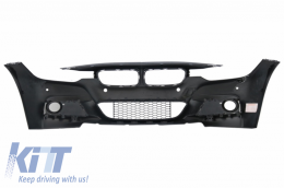 Kit carrozzeria per BMW Serie 3 Touring F31 11+ Paraurti Minigonne M-Technik Look-image-6040243