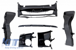 Kit carrozzeria per BMW Serie 3 Touring F31 11+ Paraurti Minigonne M-Technik Look-image-6040251