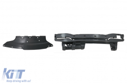 Kit carrozzeria per BMW Serie 5 F10 2011-2014 M-Technik Look Minigonne laterali Fendinebbia Paraurti-image-6088299