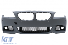 Kit carrozzeria per BMW Serie 5 F10 2011-2014 M-Technik Design Paraurti Minigonne laterali PDC-image-6098399