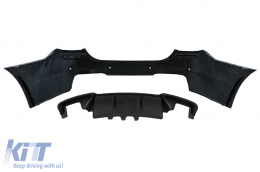 Kit carrozzeria per BMW Serie 5 F10 2011-2014 M-Technik Design Paraurti Minigonne laterali PDC-image-6098411