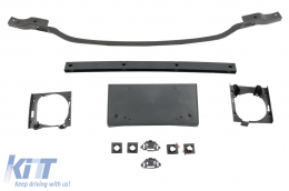 Kit carrozzeria per BMW Serie 5 F10 LCI 15-17 M5 Look Paraurti Minigonne-image-6083611