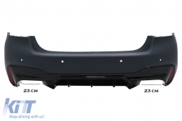 Kit carrozzeria per BMW Serie 5 G30 17-2019 Design M5 Paraurti Minigonne Diffusore-image-6097554