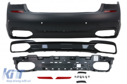 Kit carrozzeria per BMW Serie 7 G11 G12 2015-2019 Paraurti M-tech Sport Design-image-6094325