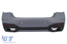 Kit carrozzeria per BMW Serie 7 G12 LCI 2019-2022 Minigonne Paraurti M Technik Design-image-6106205