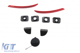 Kit carrozzeria per BMW X1 SUV F48 2015-2019 Minigonne laterali paraurti M Sport Design-image-6095715