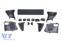 Kit carrozzeria per BMW X1 SUV F48 2015-2019 Minigonne laterali paraurti M Sport Design-image-6095720