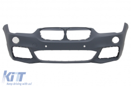 Kit carrozzeria per BMW X1 SUV F48 2015-2019 Minigonne laterali paraurti M Sport Design-image-6095723