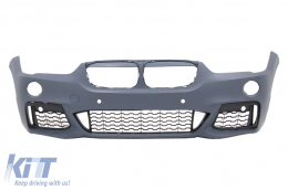 Kit carrozzeria per BMW X1 SUV F48 2015-2019 Minigonne laterali paraurti M Sport Design-image-6095724