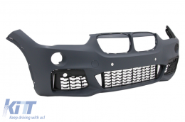 Kit carrozzeria per BMW X1 SUV F48 2015-2019 Minigonne laterali paraurti M Sport Design-image-6095725