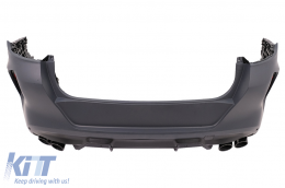 Kit carrozzeria per BMW X6 G06 2018-2022 X6M Design Paraurti Suggerimenti per la marmitta di scarico-image-6106621