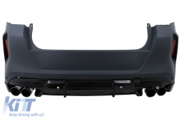 Kit carrozzeria per BMW X6 G06 2018-2022 Conversione in LCI X6M Design Fari Paraurti-image-6109145