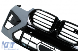 Kit Carrozzeria per BMW X6 G06 (2019-03.2023) & LCI (2024-) X6M Design Paraurti Passaruota Terminali Scarico-image-6108030