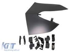 Kit Carrozzeria per Mercedes C W205 Conversione W206 C63 Design Paraurti Fari Cappuccio-image-6106252