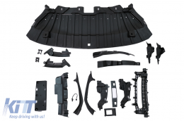 Kit Carrozzeria per Mercedes C W205 Conversione W206 C63 Design Paraurti Fari Cappuccio-image-6106270