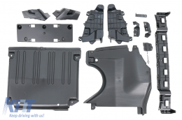 Kit Carrozzeria per Mercedes Classe C W206 Berlina 2021+ C63 Design Minigonne Laterali Paraurti-image-6110276