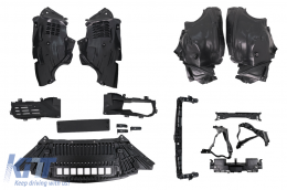 Kit Carrozzeria per Mercedes Classe E W212 09-12 Conversione in Facelift E63 Look Paraurti-image-6104437