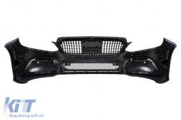 Kit Carrozzeria per Mercedes Classe E W212 09-12 Conversione in Facelift M Look Paraurti-image-6104444