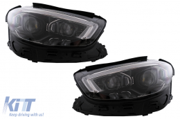 Kit Carrozzeria per Mercedes Classe E W212 09-12 Conversione in W213 E63 Look Paraurti-image-6106784