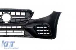 Kit carrozzeria per Mercedes Classe E W213 16-2019 E63 Design Paraurti Scarico Crom-image-6021250