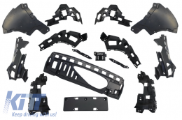 Kit carrozzeria per Mercedes Classe E W213 16-2019 E63 Design Paraurti Scarico Crom-image-6021259