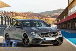 Kit carrozzeria per Mercedes Classe E W213 16-2019 E63 Design Paraurti Scarico Crom-image-6021266