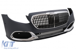 Kit Carrozzeria per Mercedes Classe E W213 2016-2019 Griglia Paraurti Scarico-image-6097627