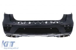 Kit carrozzeria per Mercedes Classe GL X166 12-16 Paraurti passaruota GL63 Look-image-5989838